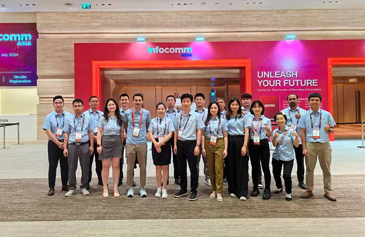 ZhongBo Successfully Attended InfoComm ASIA in Thailand